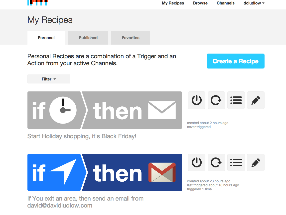 IFTTT toggle rules