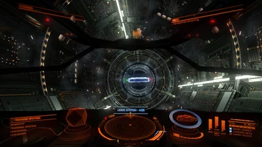 Elite: Dangerous space station interior