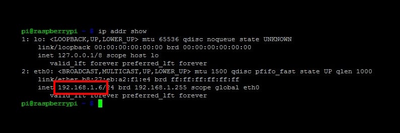 Find the IP address