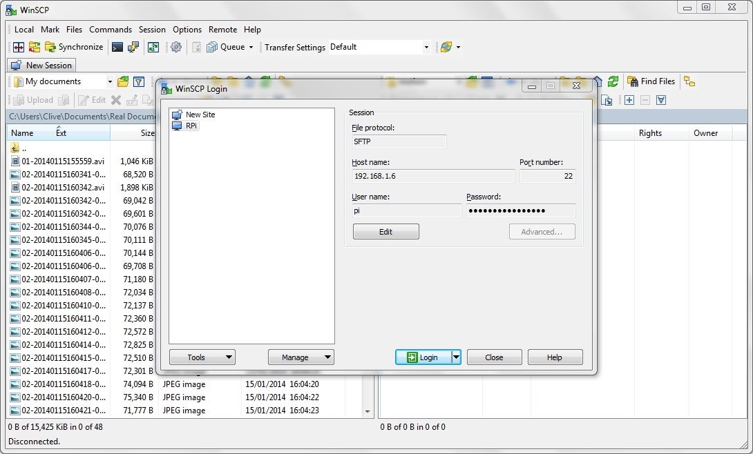 WinSCP