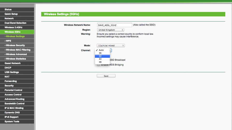 How to properly configure a 5GHz Wi-Fi router Step 4