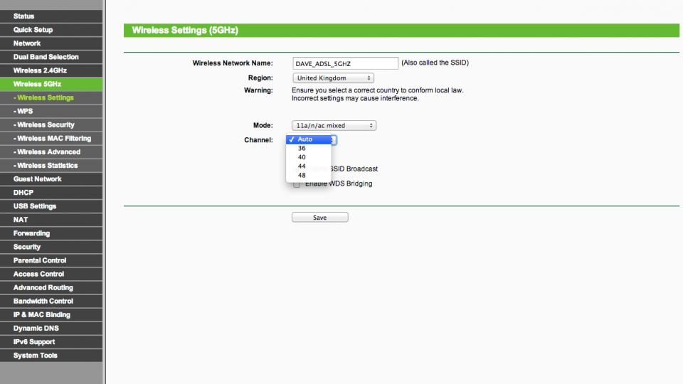How to properly configure a 5GHz Wi-Fi router Step 5
