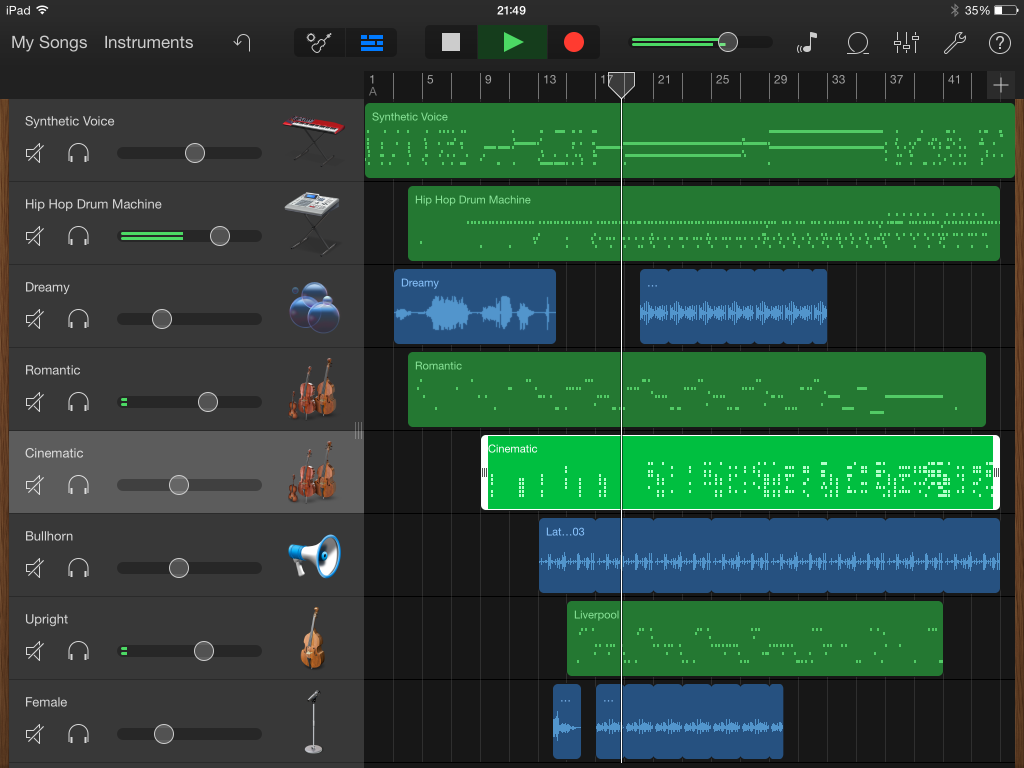 Garageband Sequencer