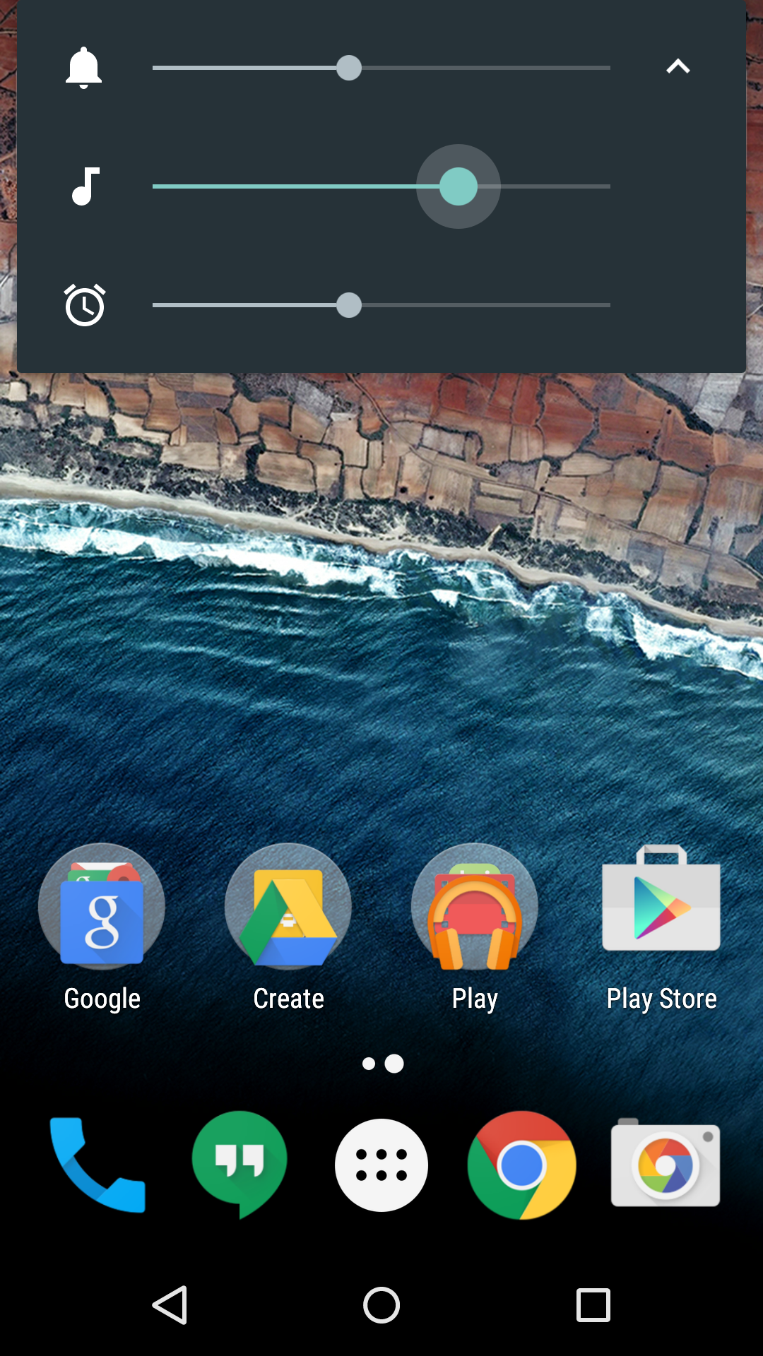 volume controls