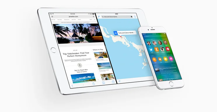 iOS 9 Beta Hero Shot
