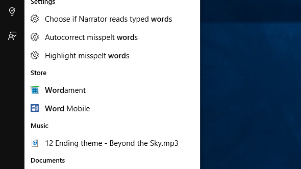 Windows 10 Cortana launching programs