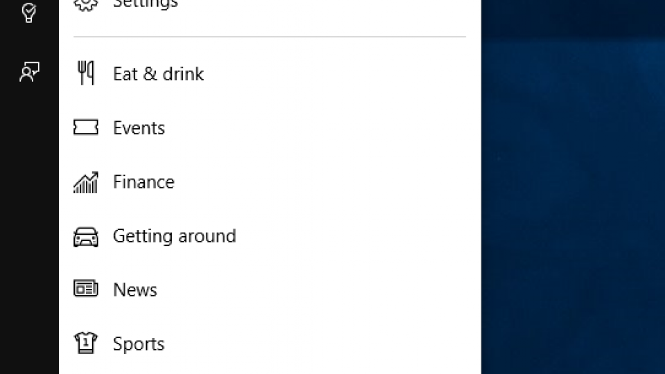 Windows 10 Cortana notebook