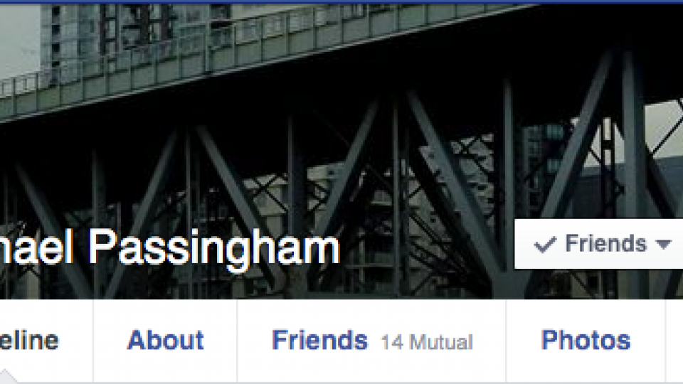 Follow a person in Facebook