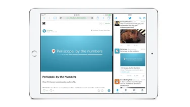 Twitter for iPad split