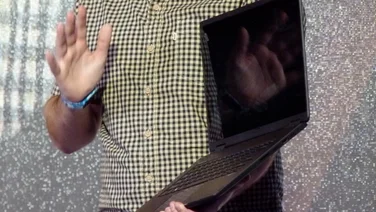 Acer Aspire R14 on stage in Taipei