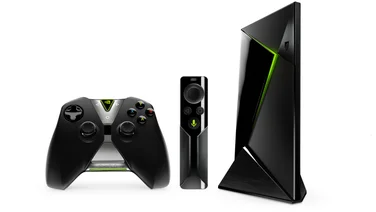 Nvidia Shield TV remote and controller