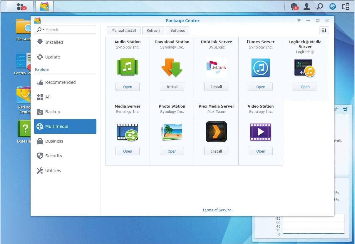 Synology Logitech Media Server