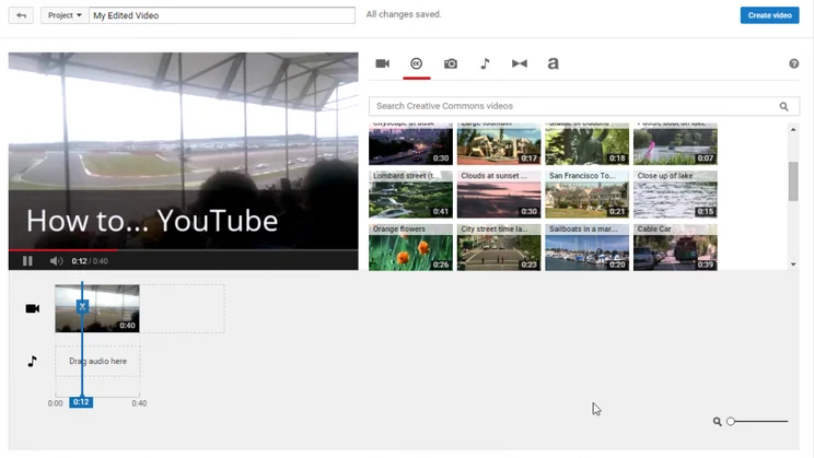YouTube Video Editor