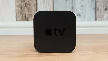 4th Gen Apple TV standing up