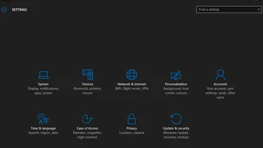 Windows 10 dark theme
