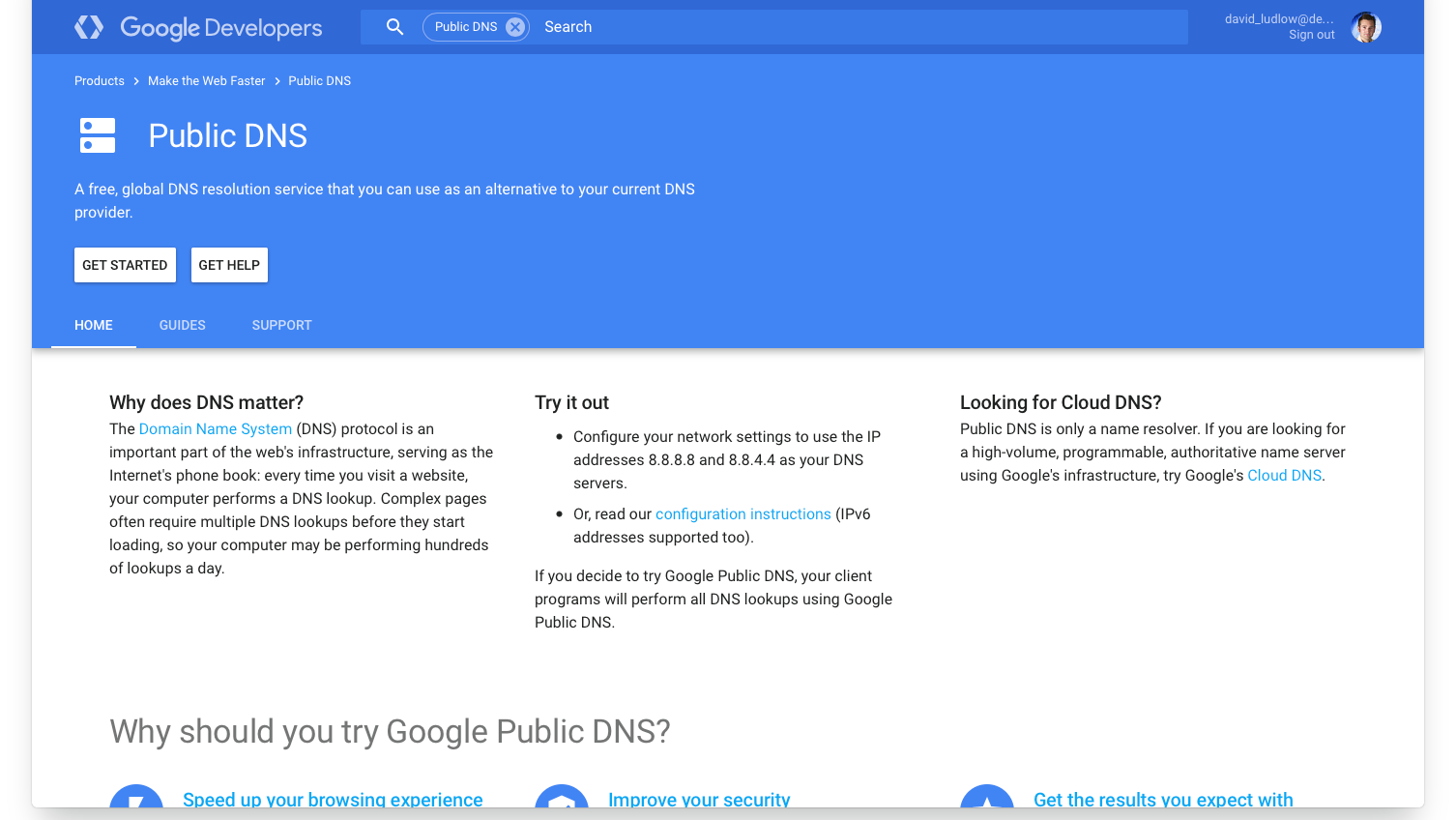 Google Public DNS