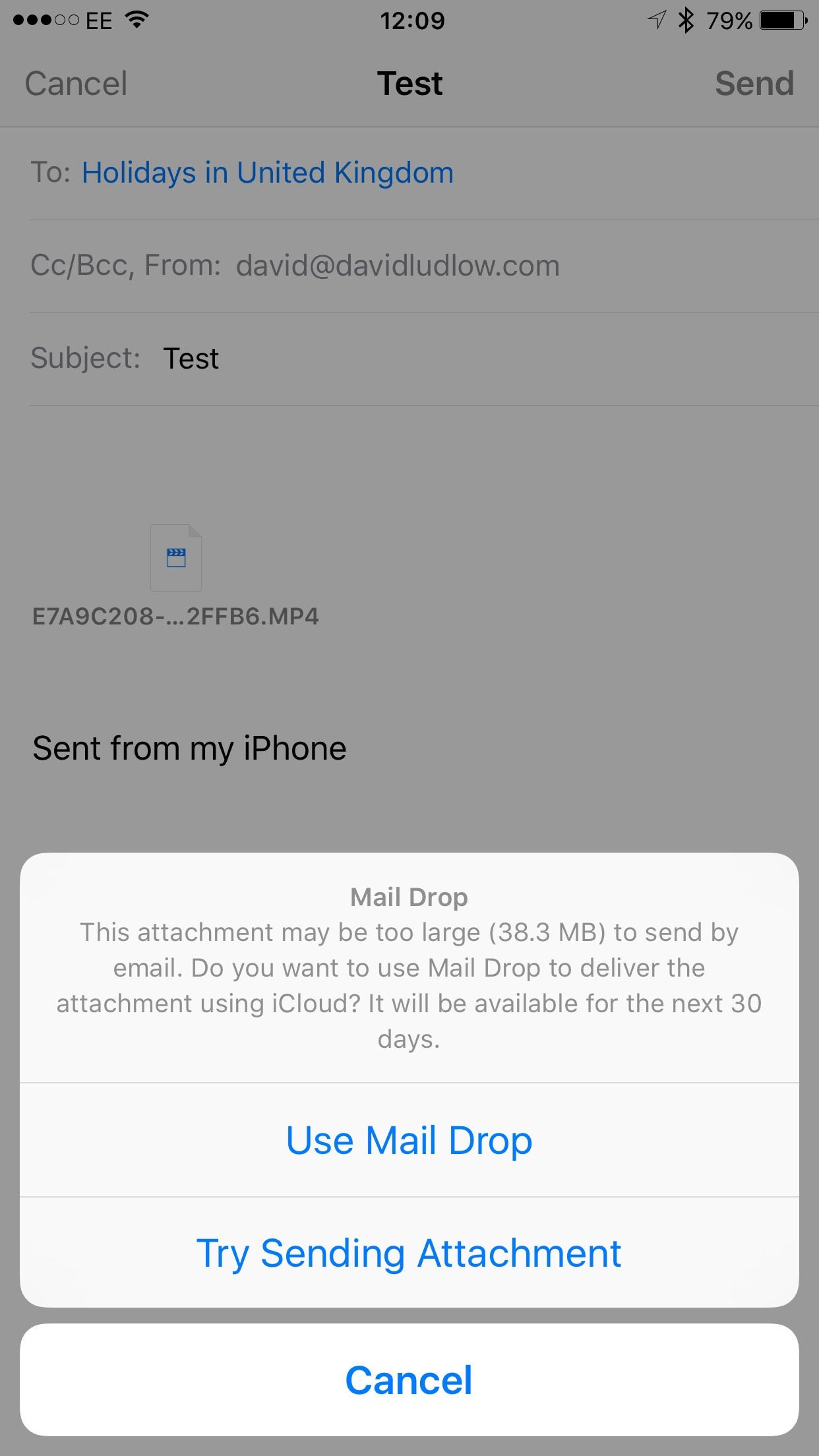 iOS 9.2 AirDrop