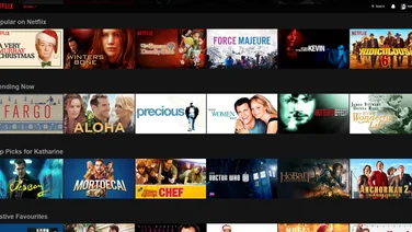 Netflix interface