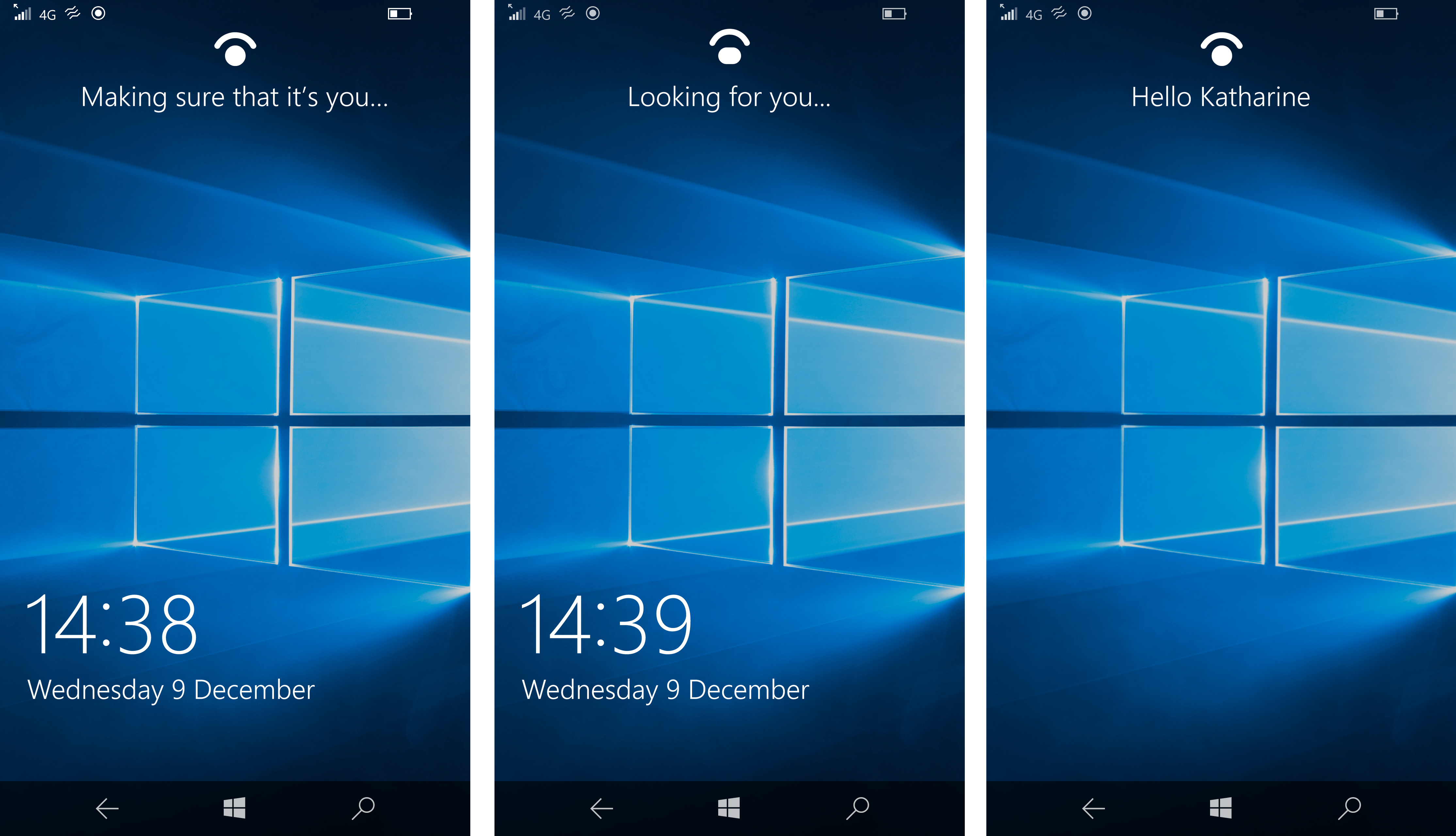 Windows 10 Mobile - Windows Hello