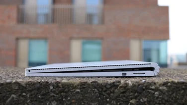 Microsoft Surface Book low angle