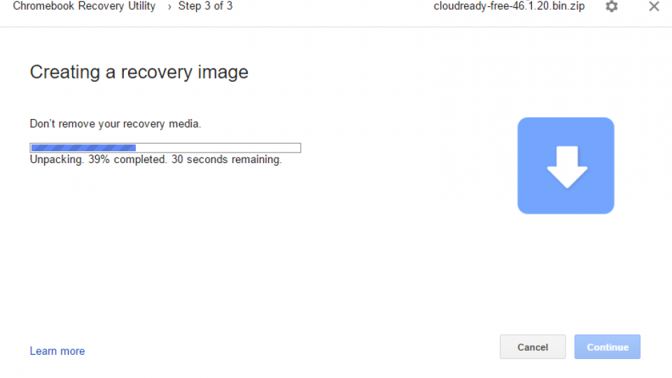 Chrome recovery utility 4