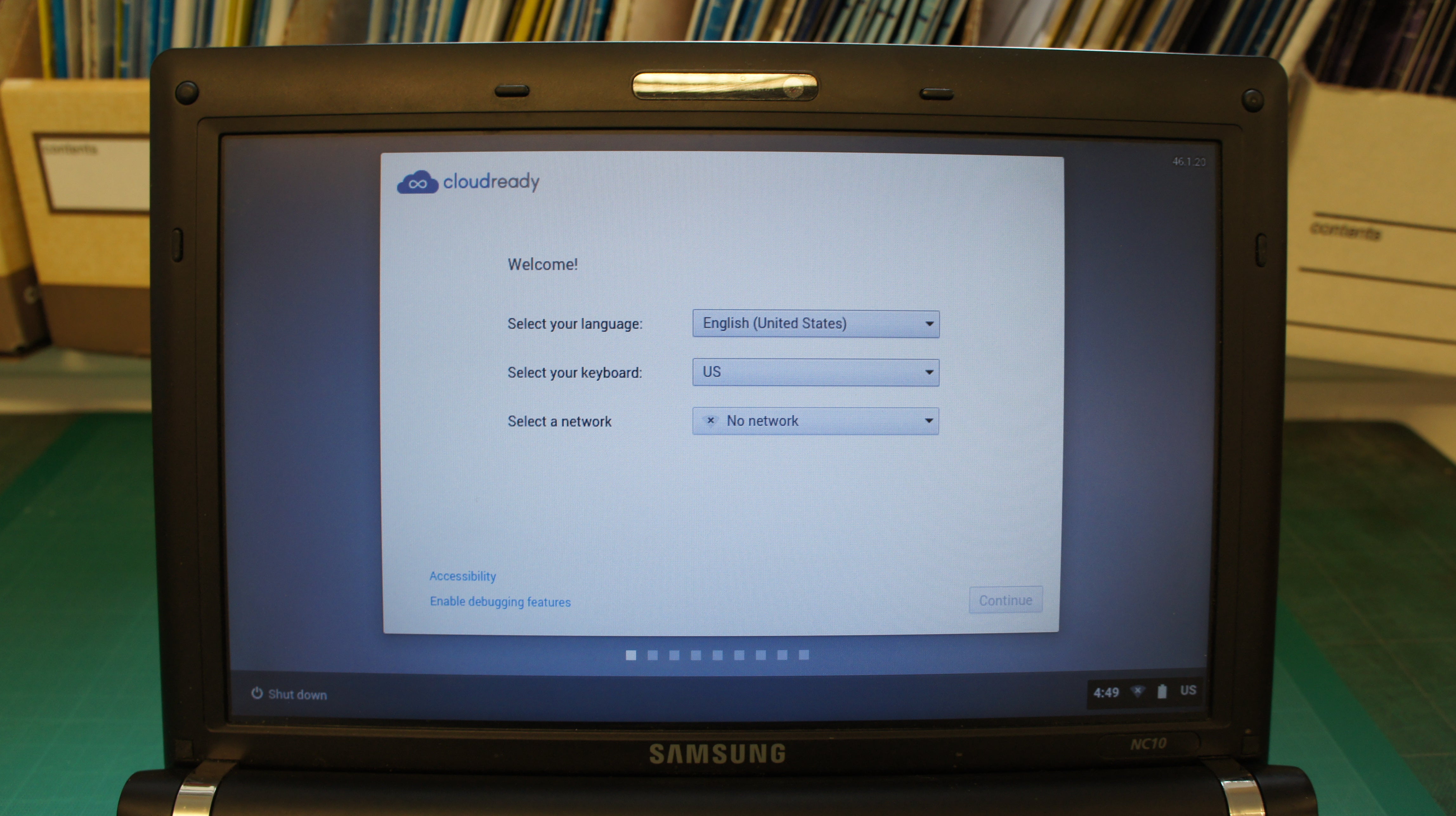 Cloudready Setup