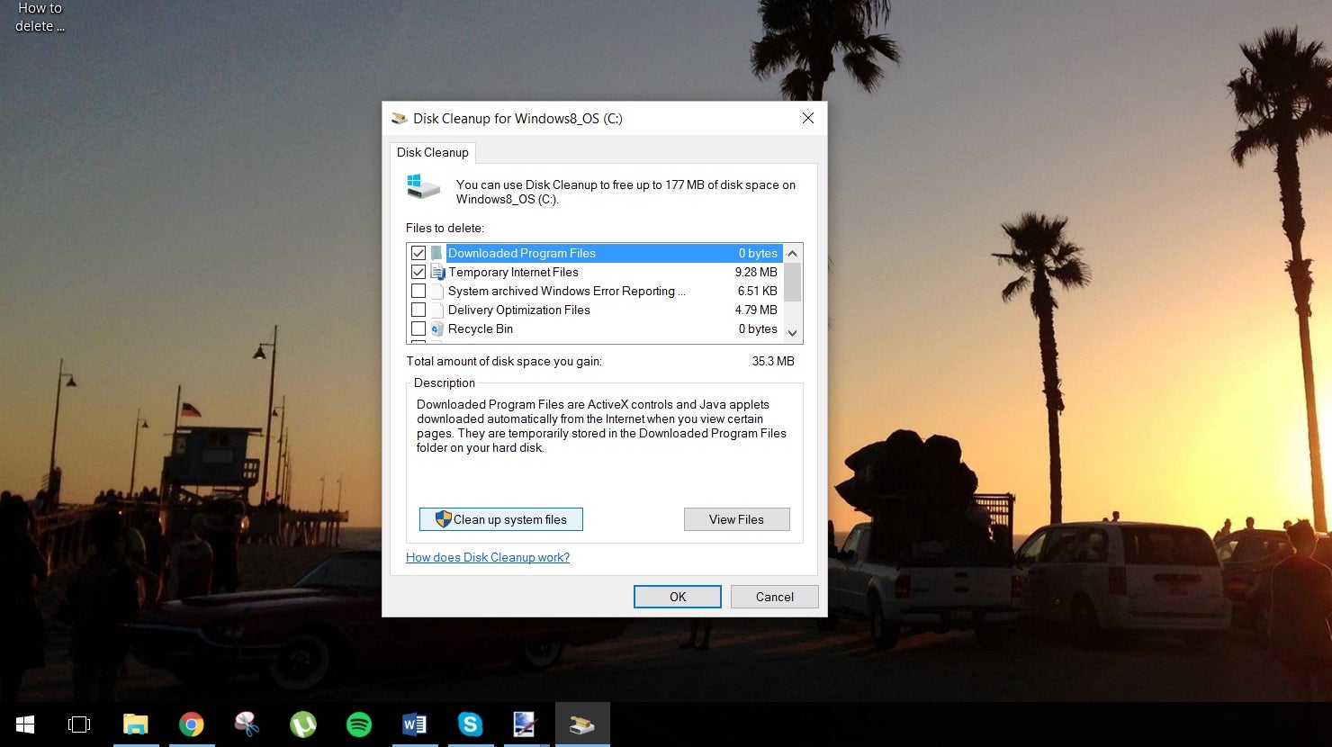 How to delete windows.old files from your system - step 3
