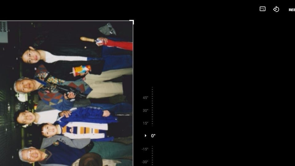 Google Photos Crop and Rotate