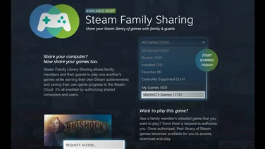 Steam Family Sharing
