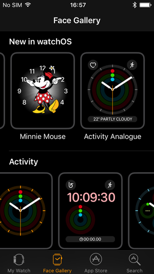 watchOS 3 beta Watch Gallery