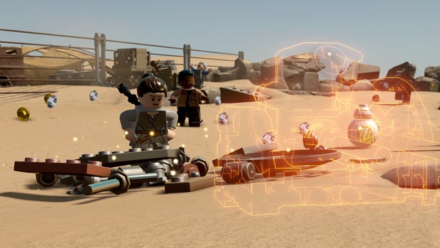 Lego Star Wars: The Force Awakens, building