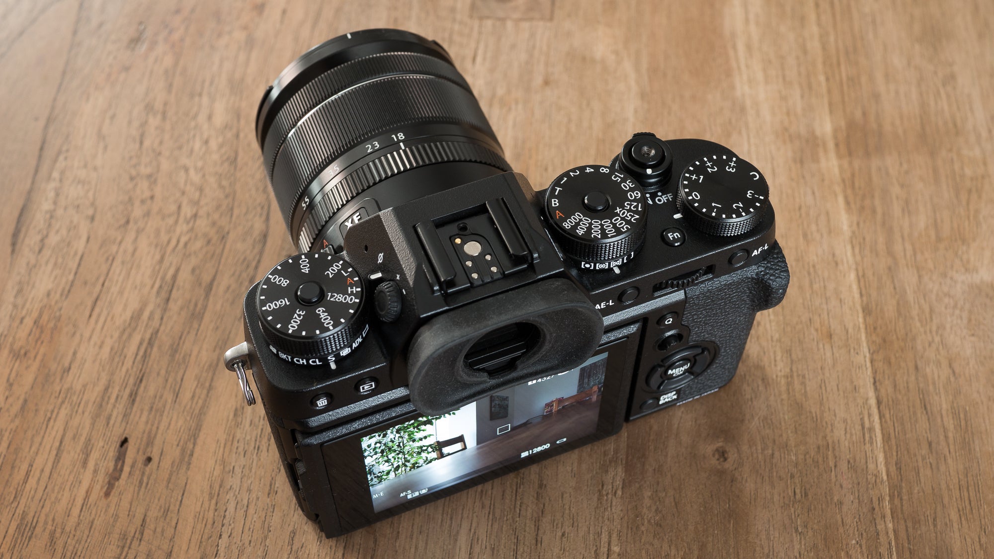 Fujifilm X-T2 dials