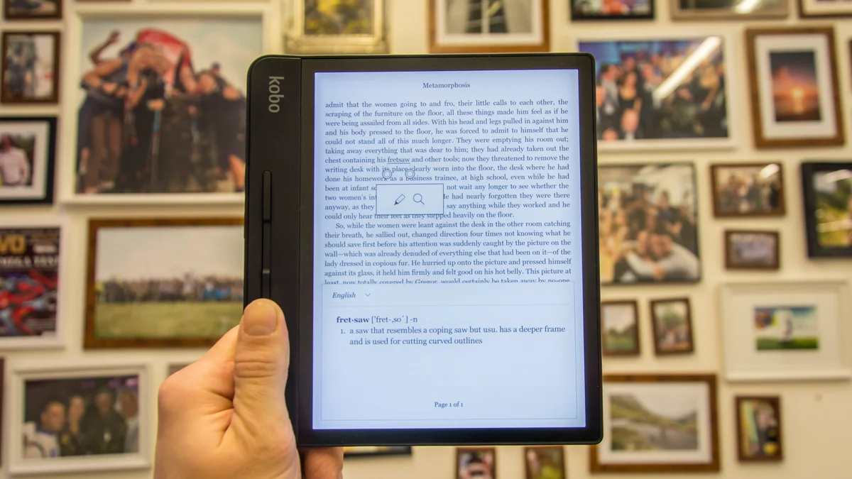 Kobo Forma review In pictures Expert Reviews