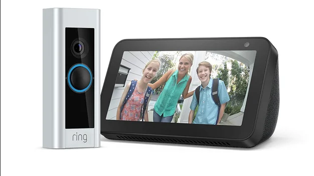 Amazon echo show 5 online ring doorbell