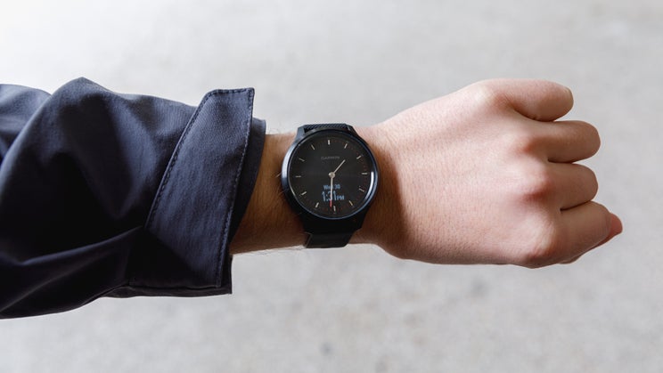 Vhbw Cinturino Ricambio L Per Garmin Vivomove, Vivoactive 3, HR - Silicone Nero (12,2 + 8,5 Cm)