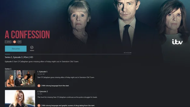 A confession britbox amazon prime hotsell