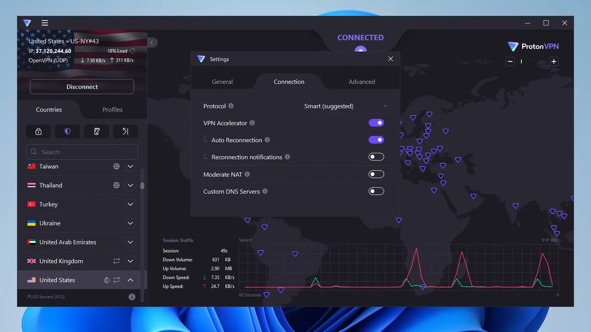 Proton VPN review In pictures Expert Reviews