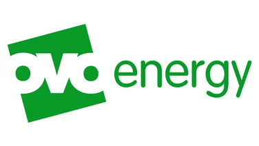 Ovo Energy on white background