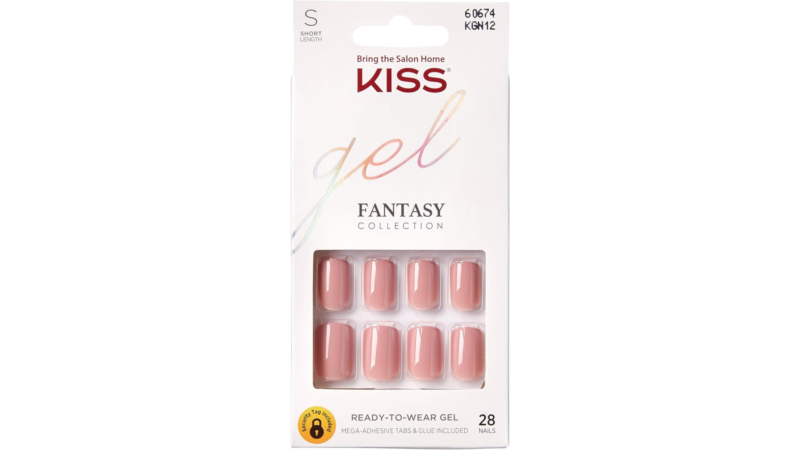 Best stick on nails-Kiss Gel fantasy in light pink