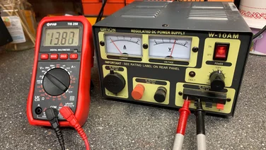 Testing a multimeter