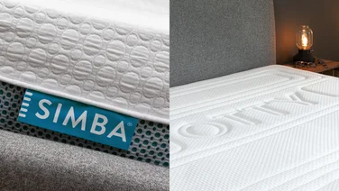 Simba and Otty mattress tags