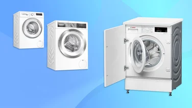 Three Bosch washing machines