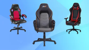A selection of gaming chairs