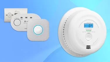 A collection of carbon monoxide alarms