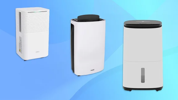 A collection of dehumidifiers