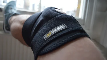 Testing a knee support brace