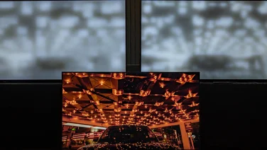 Sony prototype TV Mini LED backlight demo at CES 2024