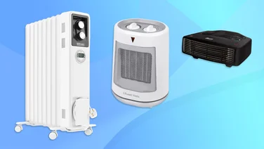 Three electric heaters