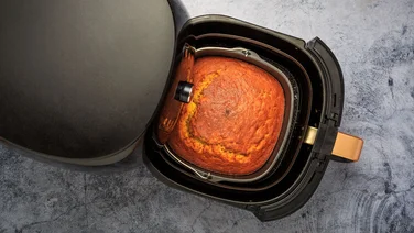 best air fryer cookbook header a delicious cake in the air fryer