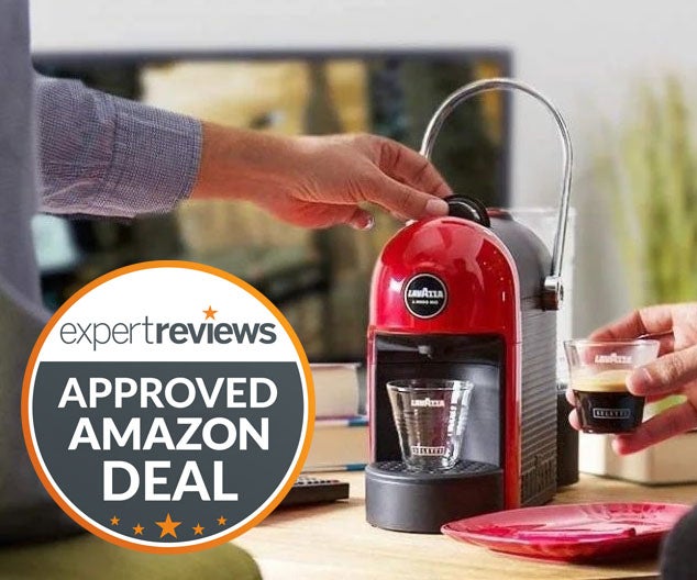 Get the stylish fourstar Lavazza Jolie coffee machine at a fantastic